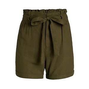 Heroes & Dreamers Paperbag Linen Shorts